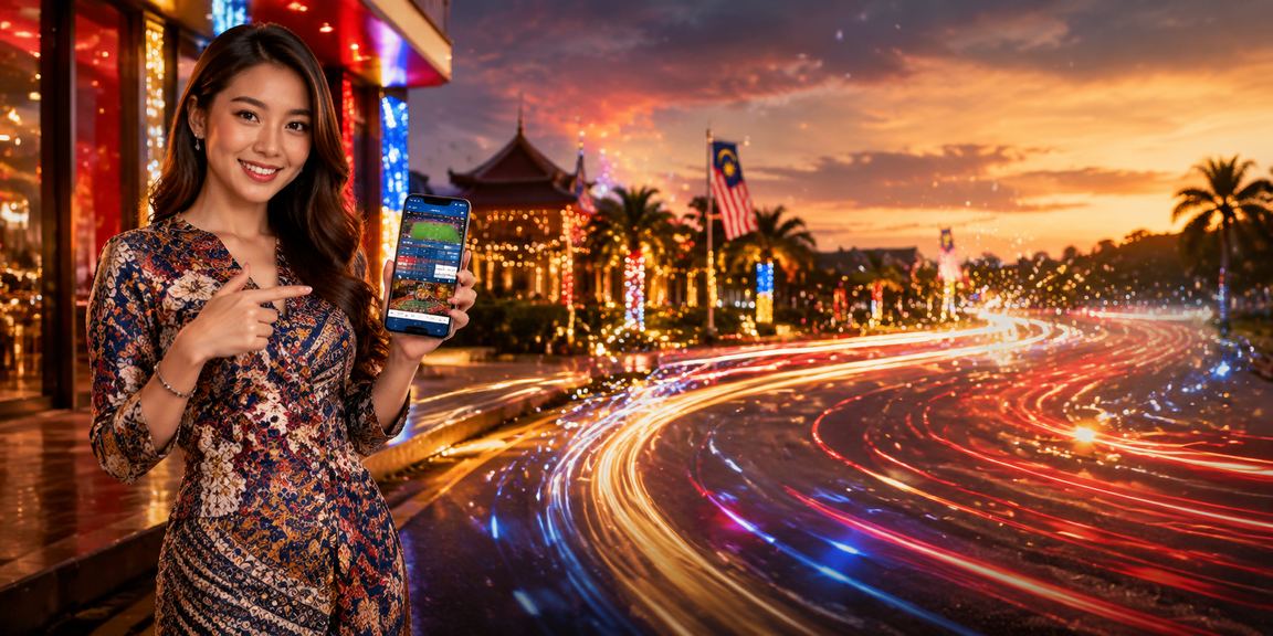 Pengguna Malaysia menggunakan aplikasi kasino dalam talian pn10 dengan reka bentuk batik tempatan